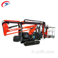 Crawler Boom de la lifting